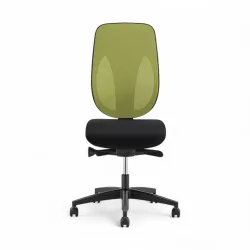 Bürostuhl Giroflex 353-4029 ohne Kopfstütze & ohne Armlehnen Grün/Schwarz, Neu, Ergonomischer Stuhl - ideal für flexibles Arbeiten
