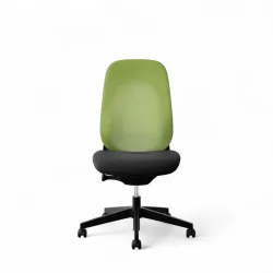 Drehstuhl Giroflex 40-4049 ohne Armlehnen, Grün/Schwarz, Neu, Ergonomischer Stuhl - ideal für flexibles Arbeiten