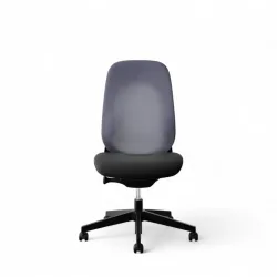 Drehstuhl Giroflex 40-4049 ohne Armlehnen, Violett/Schwarz, Neu, Ergonomischer Stuhl - ideal für flexibles Arbeiten
