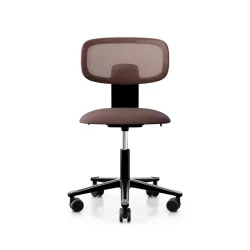 Arbeitsstuhl HAG Tion 2340 Mesh ohne Armlehnen, Braun/Schwarz, Neu, Ergonomischer Stuhl - ideal für flexibles Arbeiten