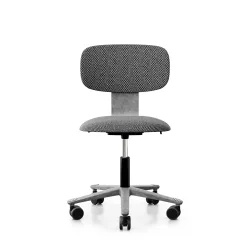 Arbeitsstuhl HAG Tion 2160 ohne Armlehnen, Grau/Silbergrau, Neu, Ergonomischer Stuhl - ideal für flexibles Arbeiten