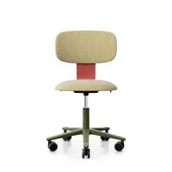 Arbeitsstuhl HAG Tion 2160 ohne Armlehnen, Gelb/Grün, Neu, Ergonomischer Stuhl - ideal für flexibles Arbeiten