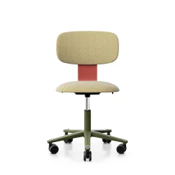 Arbeitsstuhl HAG Tion 2160 ohne Armlehnen, Gelb/Grün, Neu, Ergonomischer Stuhl - ideal für flexibles Arbeiten