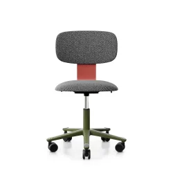 Arbeitsstuhl HAG Tion 2160 ohne Armlehnen, Grau/Grün, Neu, Ergonomischer Stuhl - ideal für flexibles Arbeiten