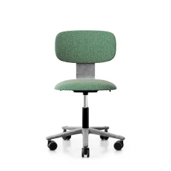 Arbeitsstuhl HAG Tion 2160 ohne Armlehnen, Grün/Silbergrau, Neu, Ergonomischer Stuhl - ideal für flexibles Arbeiten