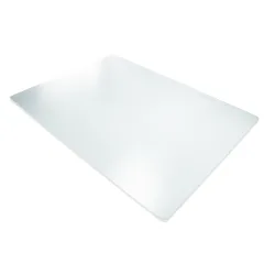 RS Office Products Bodenschutzmatte Duragrip Meta 150x120 cm für Teppichböden Transparent, Neu