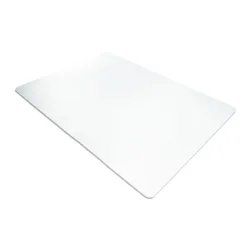 RS Office Products Bodenschutzmatte Duragrip Meta 150x120 cm für Hartböden Transparent, Neu