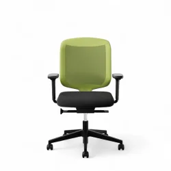 Bürostuhl Giroflex 434 Chair 2 Go mit 1D Armlehnen, Grün/Schwarz, Neu, Ergonomischer Stuhl - ideal für flexibles Arbeiten