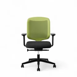 Bürostuhl Giroflex 434 Chair 2 Go mit 1D Armlehnen, Grün/Schwarz, Neu, Ergonomischer Stuhl - ideal für flexibles Arbeiten