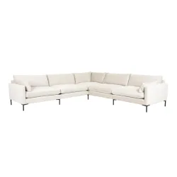 Zuiver, Grosses 7-Sitzer Design Ecksofa „Summer“ Zuiver