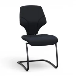 Freischwinger Giroflex 64-3003 Schwarz ohne Armlehnen, Freischwinger-Gestell, Neu - Perfekt für Besucher und Gäste