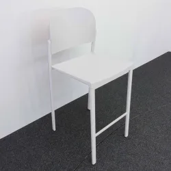 Hochstühle IBEBI Bio, Weiss ohne Armlehnen, Neu, Tresenhocker - Praktisch & Komfortabel
