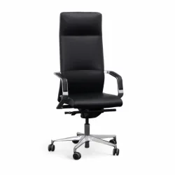 Chefsessel Milani Celine mit Fixarmlehnen, Schwarz, Neu, Ergonomischer Stuhl - ideal für flexibles Arbeiten