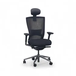 Bürodrehstuhl Milani X Chair mit 3D Armlehnen, Schwarz, Neu, Ergonomischer Stuhl - ideal für flexibles Arbeiten