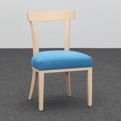 4-Fuss Stuhl Sedex Victor Blau ohne Armlehnen, Neu – Perfekt für Büro und Empfang