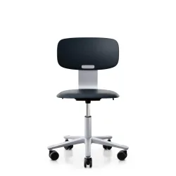Arbeitsstuhl HAG Tion 2100 ohne Armlehnen, Dunkelblau, Neu, Ergonomischer Stuhl - ideal für flexibles Arbeiten