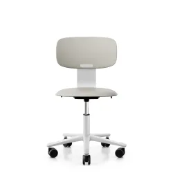 Arbeitsstuhl HAG Tion 2100 ohne Armlehnen, Weiss, Neu, Ergonomischer Stuhl - ideal für flexibles Arbeiten