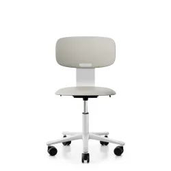 Arbeitsstuhl HAG Tion 2100 ohne Armlehnen, Weiss, Neu, Ergonomischer Stuhl - ideal für flexibles Arbeiten
