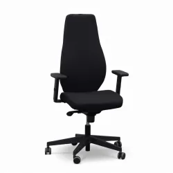 Bürodrehstuhl Nowy Styl Bjarg mit 3D Armlehnen, Schwarz, Neu, Ergonomischer Stuhl - ideal für flexibles Arbeiten