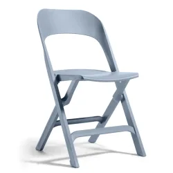 Outdoorstühle Gaber Flap Blau ohne Armlehnen, Neu - Perfekt für komfortables Sitzen