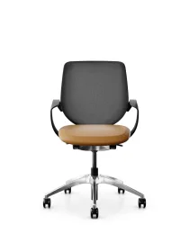 Bürostuhl Giroflex 313-4039 mit Fixarmlehnen, Braun, Neu, Ergonomischer Stuhl - ideal für flexibles Arbeiten