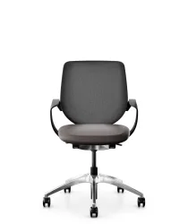 Bürostuhl Giroflex 313-4039 mit Fixarmlehnen, Dunkelbraun, Neu, Ergonomischer Stuhl - ideal für flexibles Arbeiten
