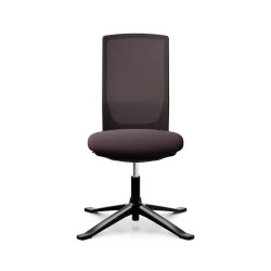 Konferenzstuhl HAG Futu Mesh Communication 1102-S ohne Armlehnen, Violett, Neu - Ergonomisch & Höhenverstellbar