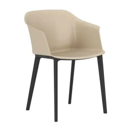 Kunststoffstühle Nowy Styl Inta Frame Beige, Neu - Perfekt für komfortables Sitzen