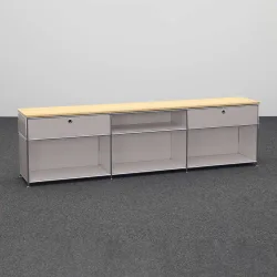 System4, Sideboard System4 228.0 x 40.0 cm, Beige, Neu, Sideboard - Ideal für stilvolle Akzente