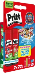 PRITT Klebestift 22g 900323 Paw Patrol Edition 2er Pack