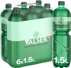 VALSER Prickelnd Pet 129400000211 150 cl, 6 Stk.