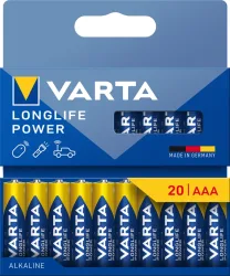 VARTA Batterie Longlife Power 4903121420 AAA/LR03, 20 St&uuml;ck
