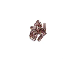Seiseta Metall Clips braun 12 Stk.