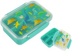 I-DRINK Lunch Box mit L&ouml;ffel + Gabel ID2017 Dino