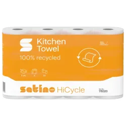 SATINO Haushaltsrollen Satino Comfort 177110 3-lagig, 4 Rollen 51 Blatt