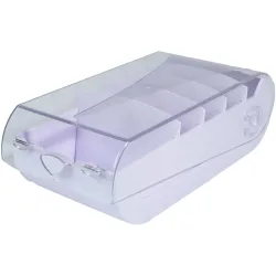 EXACOMPTA Karteikartenbox Bunny Box A7 5346423D malve/transp. 250x132x85mm