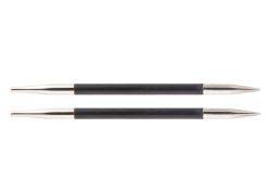 Knitpro Karbonz Nadelspitzen Spezial 3.25 mm, 10 cm, Karbonfaser