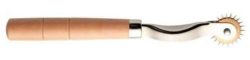 Prym Kopierr&auml;dchen Holzgriff, extra spitz 16 cm, Papierbeutel 1 Stk., Holz, Metall