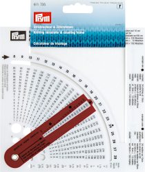 Prym Strickrechner mit Z&auml;hlrahmen Karte