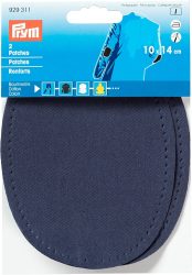 Prym Patches CO, marine Karte 2 Stk., aufb&uuml;gelbar