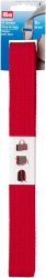 Prym Gurtband f&uuml;r Taschen, rot 30 mm, Karte 3 m