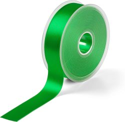 Prym Satinband, beidseitig gl&auml;nzend, grasgr&uuml;n 25 mm, Coupon 3 m, 100 % PES