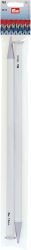 Prym Jackenstricknadeln, grau 15.00 mm, 40 cm, Karte 2 Stk., Kunststoff