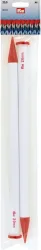 Prym Jackenstricknadeln, grau 20.00 mm, 40 cm, Karte 2 Stk., Kunststoff