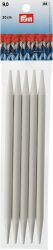Prym Strumpfstricknadeln, grau 9.00 mm, 20 cm, Karte 5 Stk., Kunststoff
