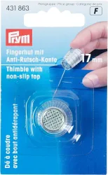 Prym Fingerhut, silber 17 mm, Karte
