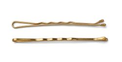 Trisa Haarklemmen gewellt 60mm gold 250 Stk.