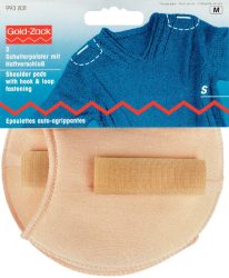 Prym Schulterpolster, Raglan Klett, haut Gr&ouml;sse S, Karte 2 Stk.