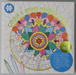 ROOST Mandala-Puzzle rund Flower PU91 rund, assortiert 25x25cm