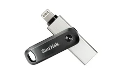 SanDisk - iXpand Go Flash Drive (USB-A, Lightning), USB-Stick 3.2, 64 GB